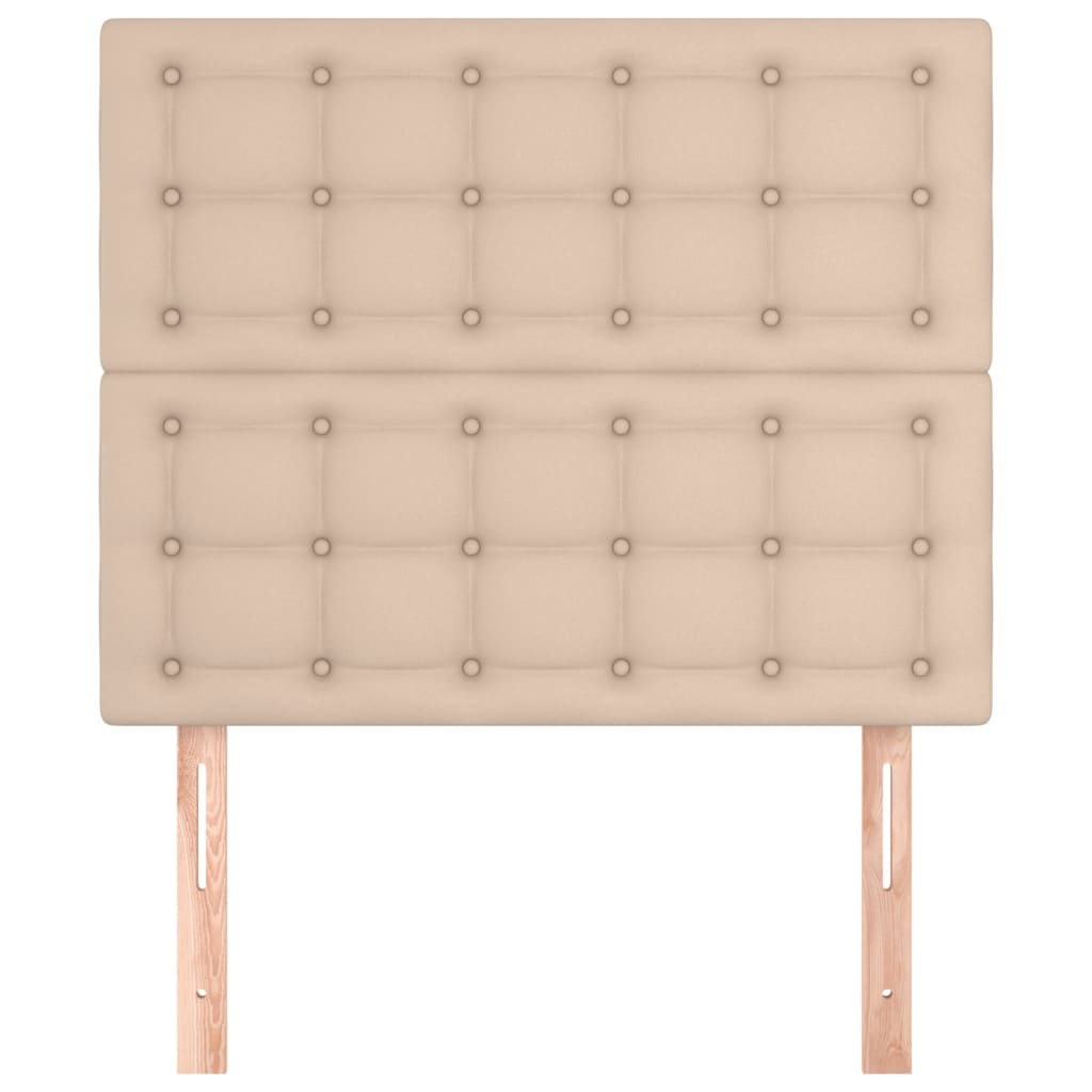 Cabecero Capuchino 100x5x118/128 cm Piel Sintética