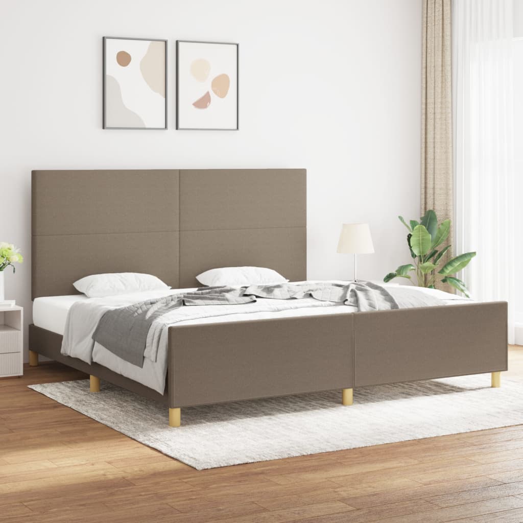 Cama con cabecero madera de ingeniería blanca 90x190 cm