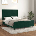 Cama con cabecero madera de ingeniería blanca 90x190 cm