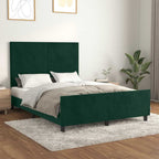 Cama con cabecero madera de ingeniería blanca 90x190 cm