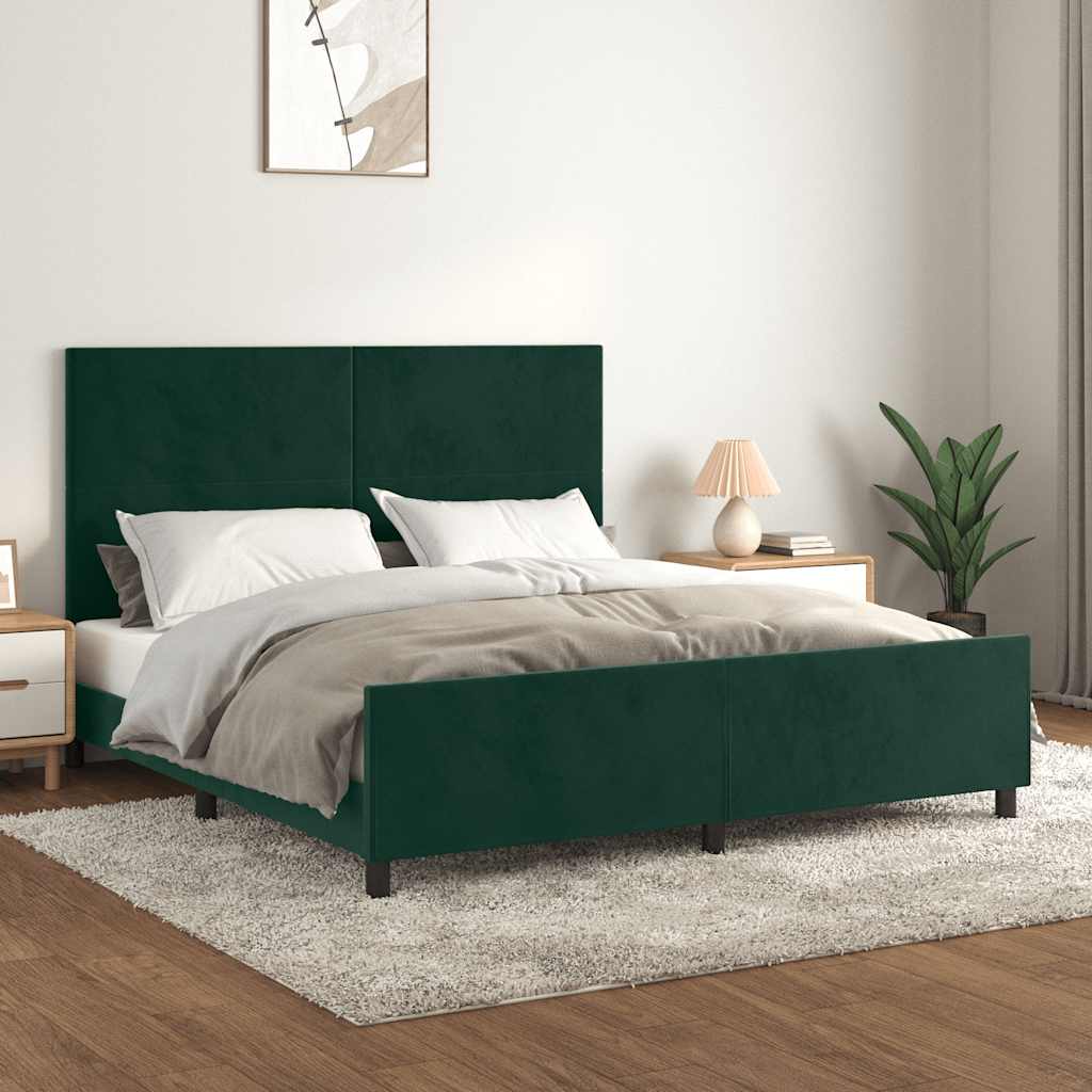 Cama con cabecero madera de ingeniería blanca 90x190 cm