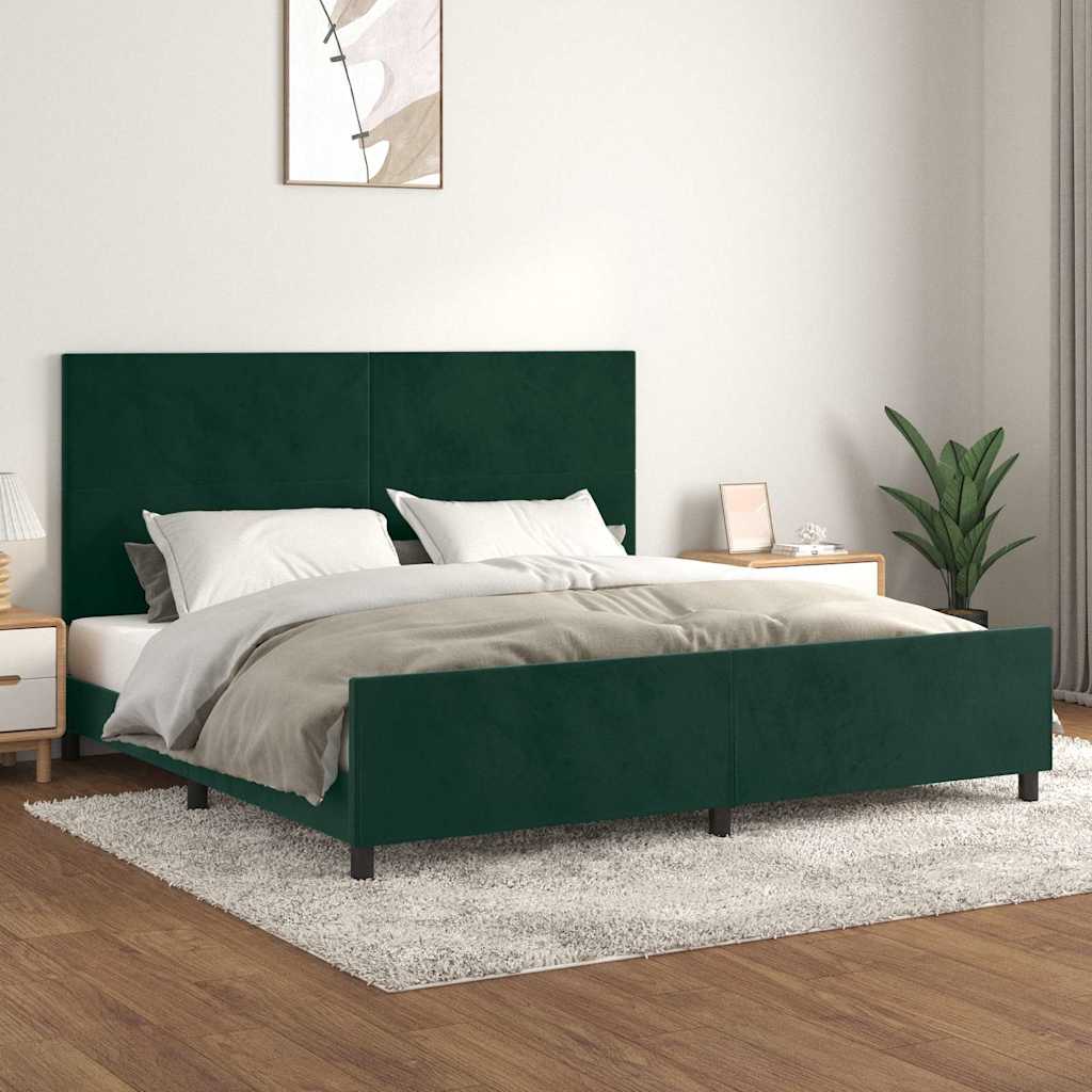 Cama con cabecero madera de ingeniería blanca 90x190 cm