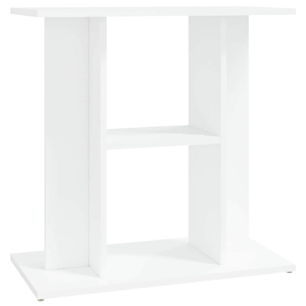 Soporte para acuario madera de ingeniería blanco 60x30x60 cm