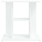 Soporte para acuario madera de ingeniería blanco 60x30x60 cm