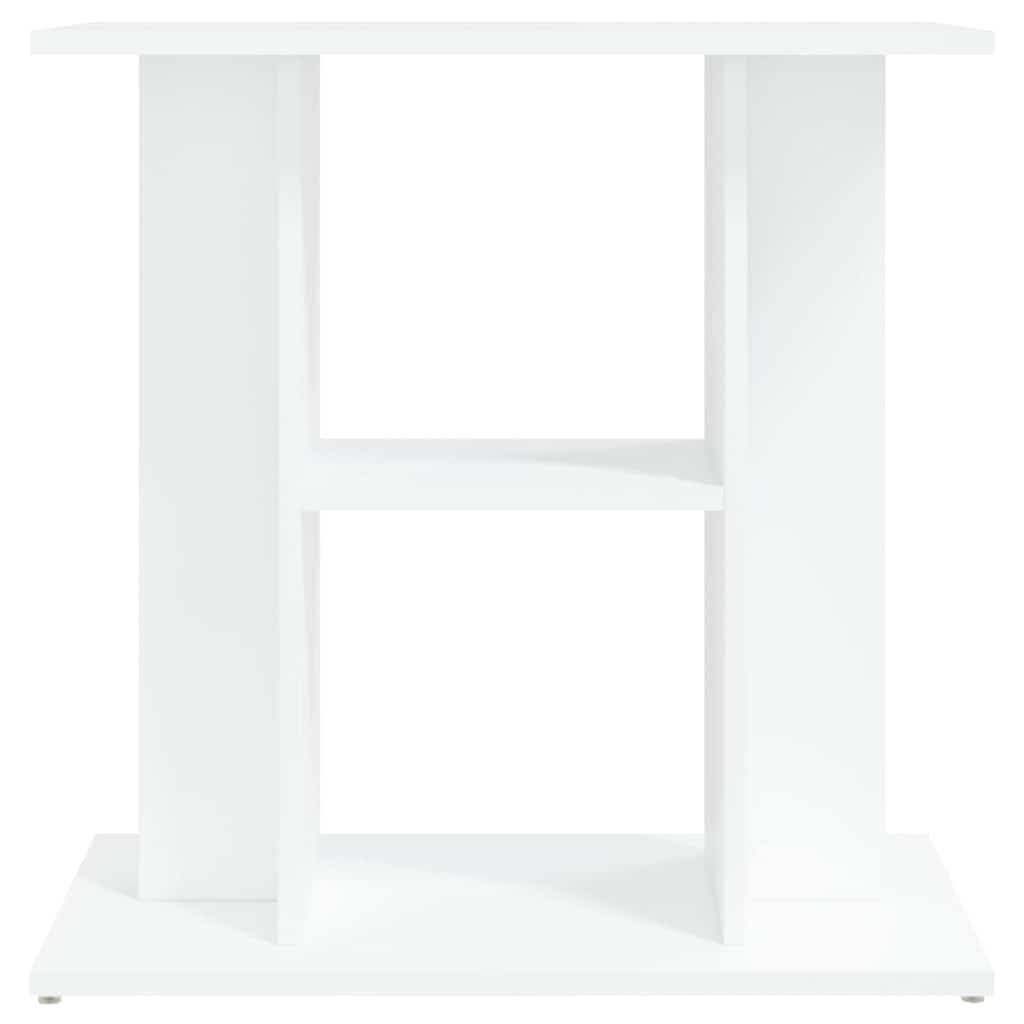Soporte para acuario madera de ingeniería blanco 60x30x60 cm