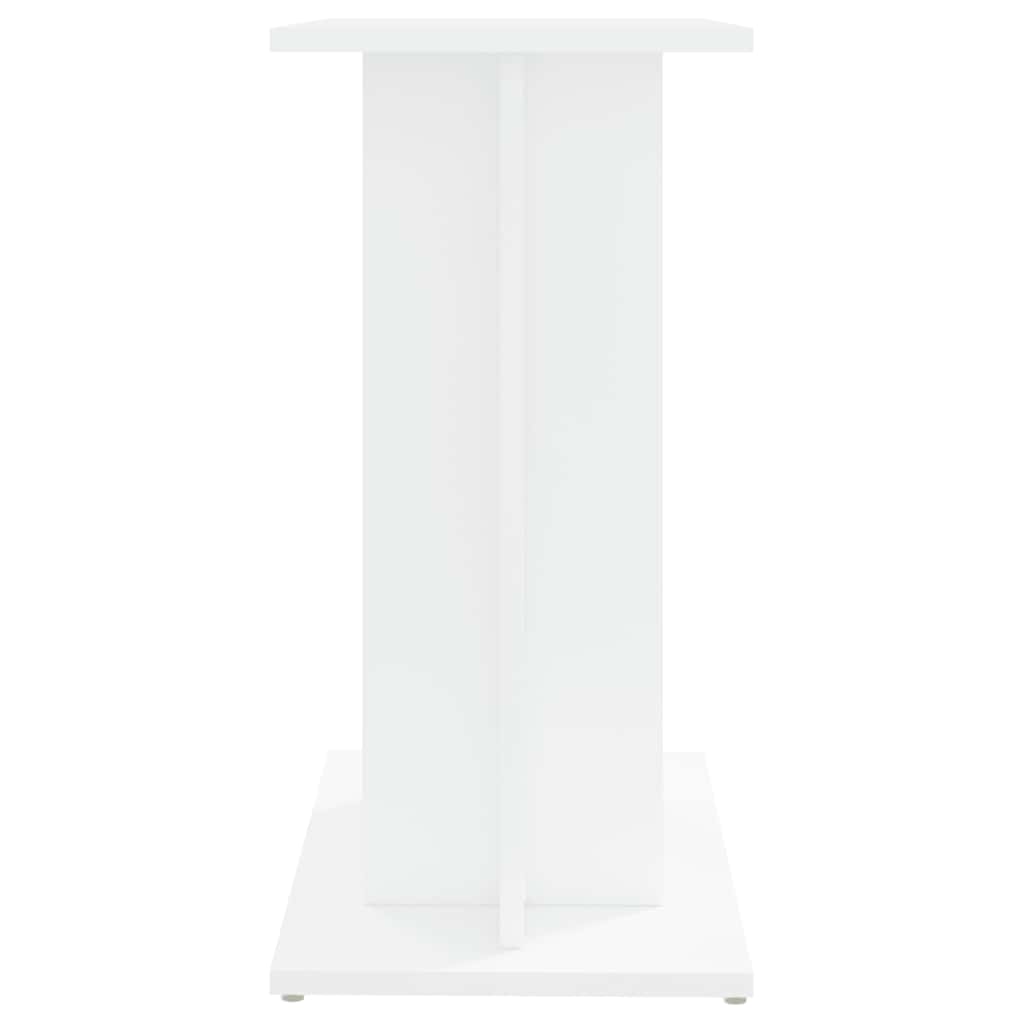 Soporte para acuario madera de ingeniería blanco 60x30x60 cm