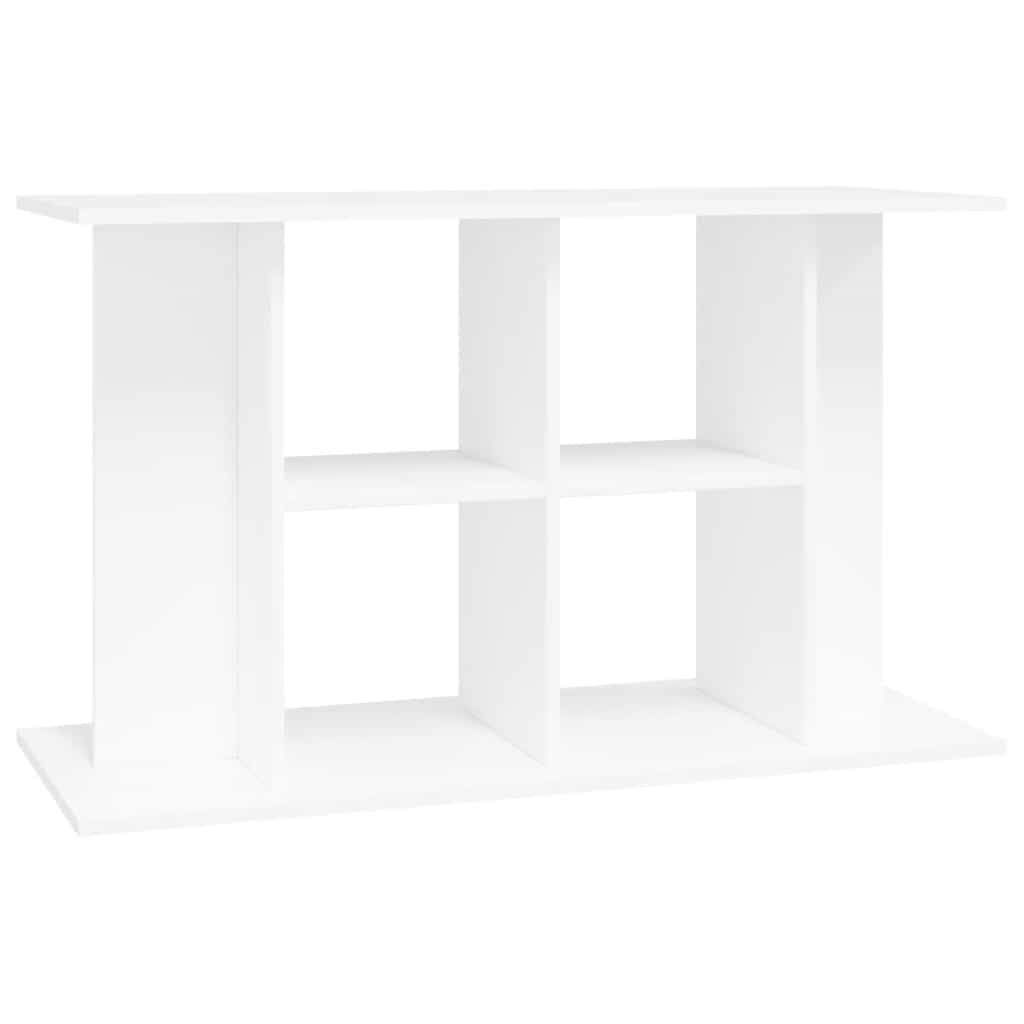 Soporte para acuario madera de ingeniería blanco 100x40x60 cm