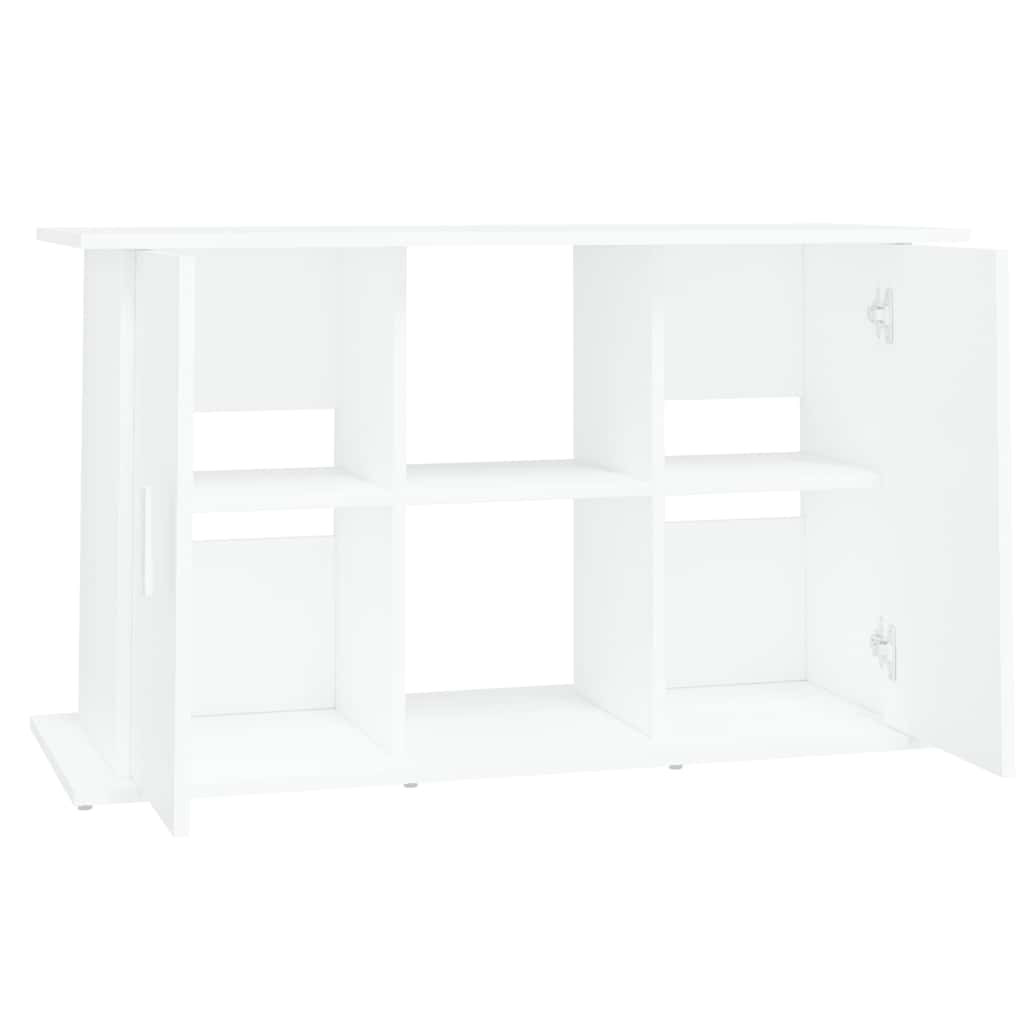 Soporte para acuario madera de ingeniería blanco 101x41x58 cm