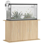 Soporte de acuario madera ingeniería roble Sonoma 101x41x58 cm