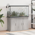 Soporte para acuario madera ingeniería gris Sonoma 101x41x58 cm