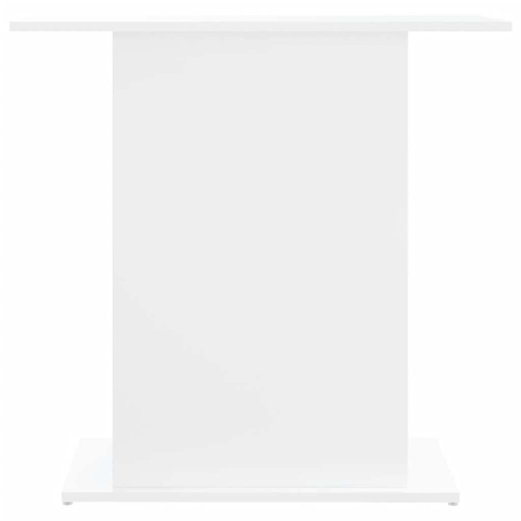Soporte para acuario blanco 75x36x72,5 cm madera de ingeniería