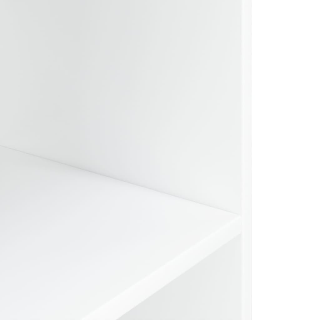 Soporte para acuario blanco 75x36x72,5 cm madera de ingeniería