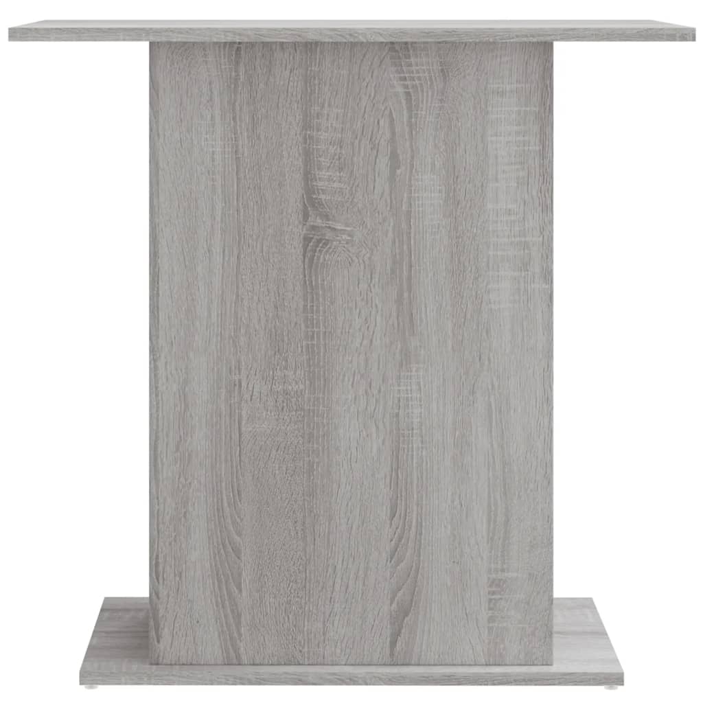 Soporte de acuario madera ingeniería gris Sonoma 75x36x72,5 cm