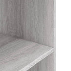 Soporte de acuario madera ingeniería gris Sonoma 75x36x72,5 cm