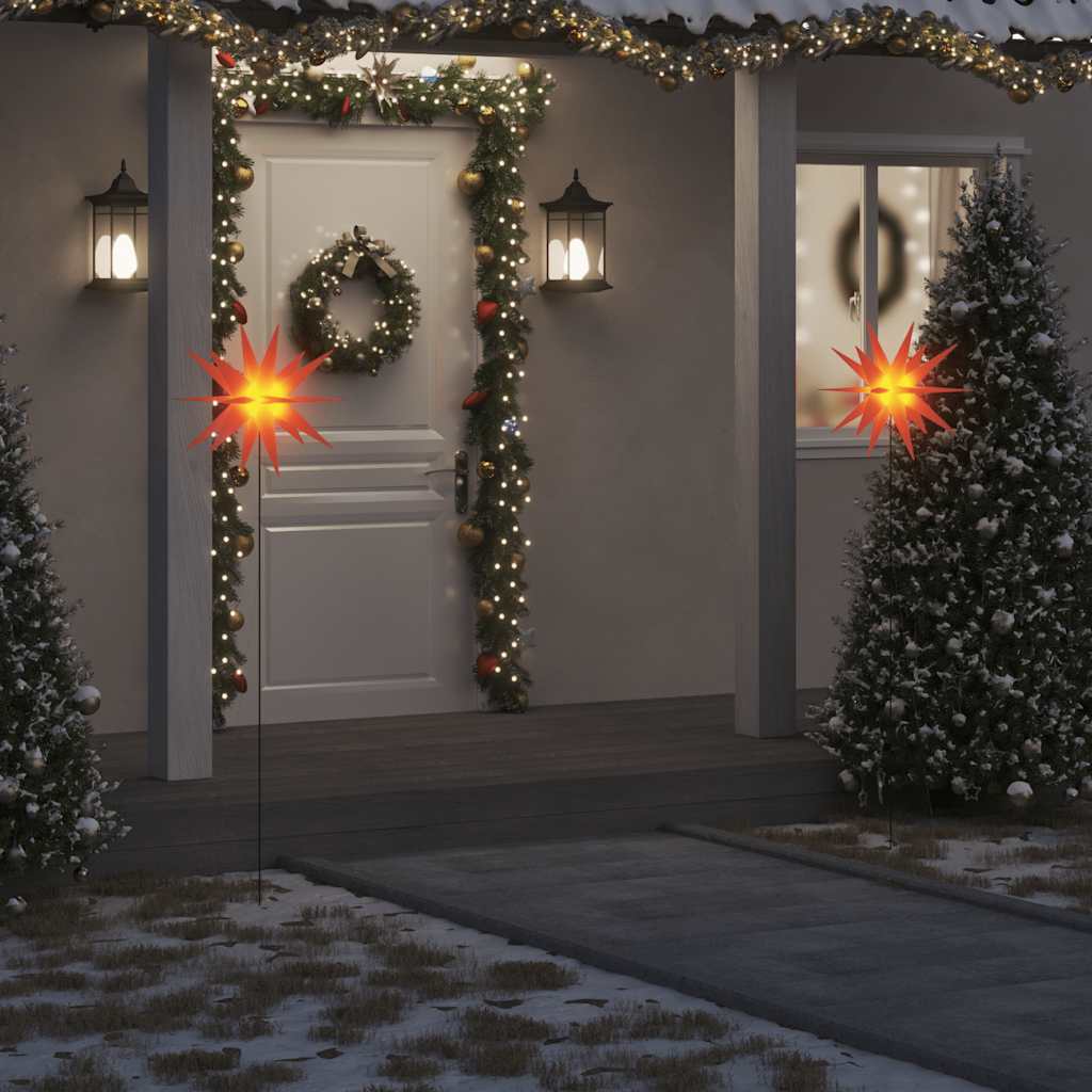 Lámpara de Navidad 10 LEDs amarillo 10 cm