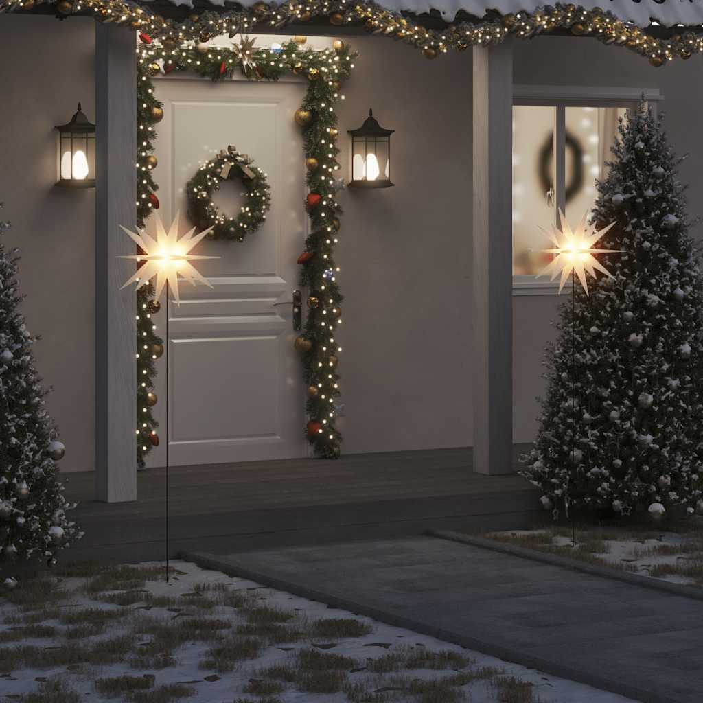 Lámpara de Navidad 10 LEDs amarillo 10 cm