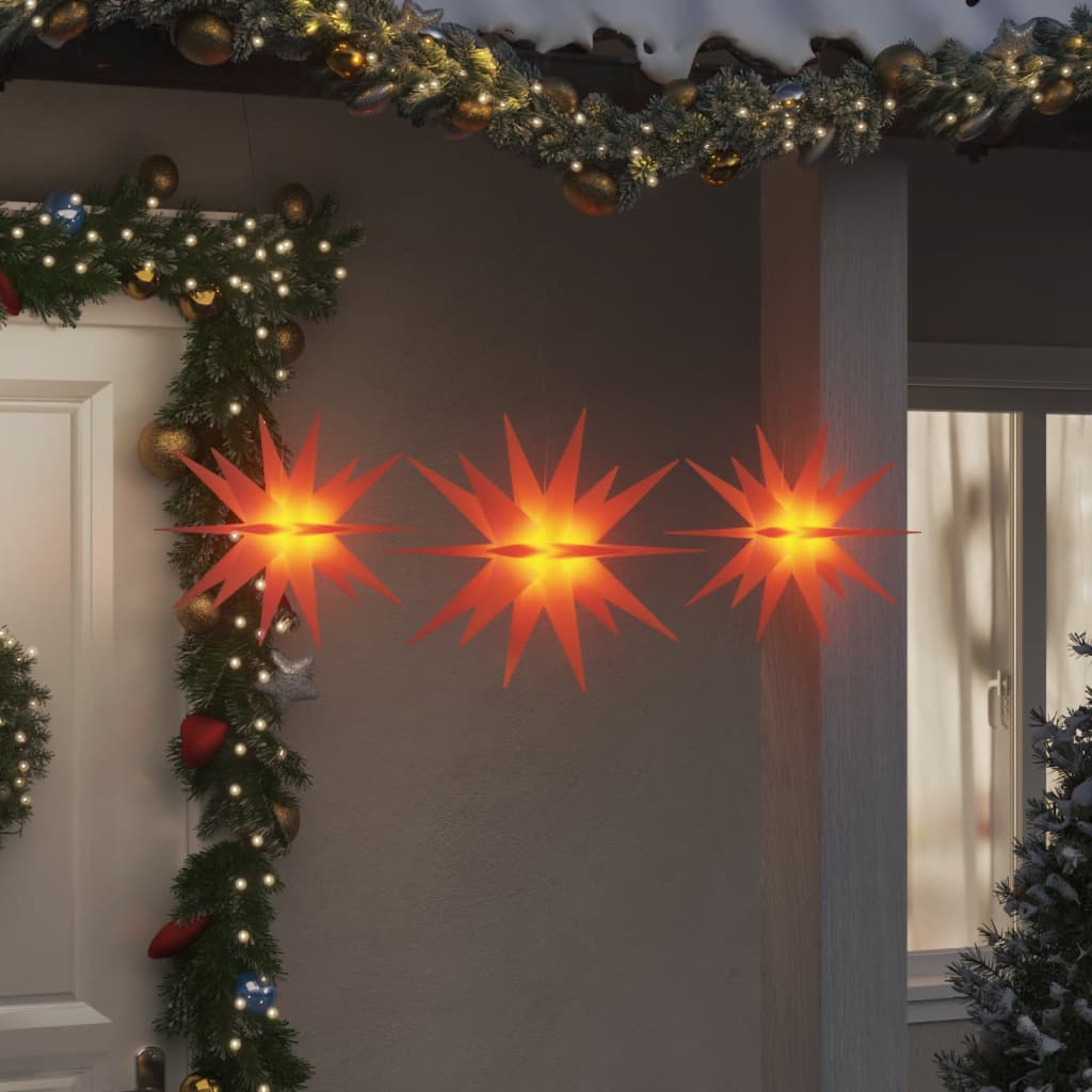 Lámpara de Navidad 10 LEDs amarillo 10 cm