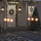 Lámpara de Navidad 10 LEDs amarillo 10 cm