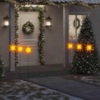 Lámpara de Navidad 10 LEDs amarillo 10 cm