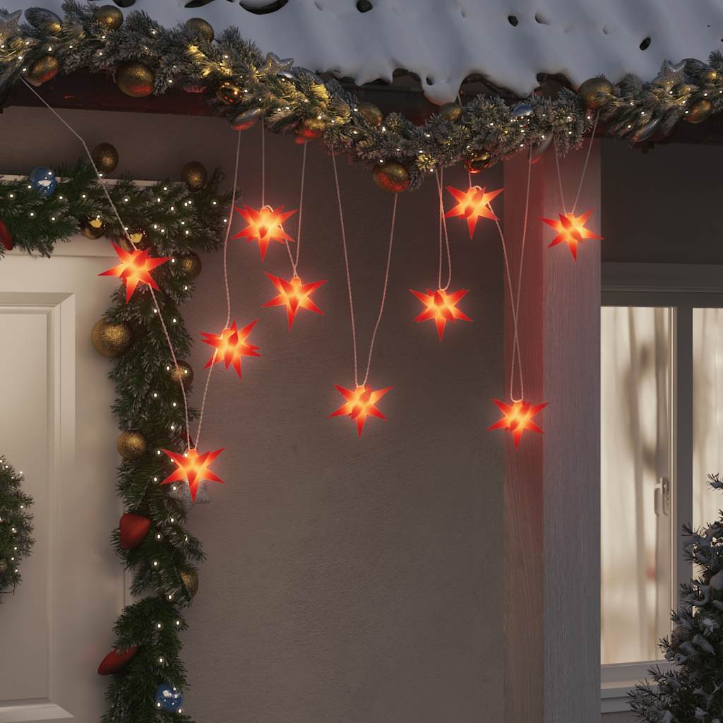 Lámpara de Navidad 10 LEDs amarillo 10 cm