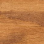 Mueble de TV madera maciza mango marrón y negro 100x33,5x46 cm