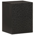 Armario de baño de pared madera maciza de mango 38x33x48 cm