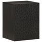 Armario de baño de pared madera maciza de mango 38x33x48 cm