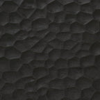 Espejo de baño madera maciza mango y vidrio negro 50x70x2,5 cm
