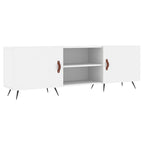 Mueble para TV madera de ingeniería blanco 150x30x50 cm