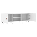 Mueble para TV madera de ingeniería blanco 150x30x50 cm