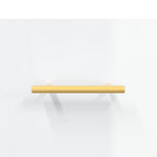 Zapatero madera contrachapada blanco brillo 30x35x105 cm
