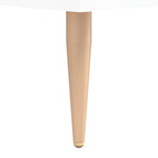 Zapatero madera contrachapada blanco brillo 30x35x105 cm