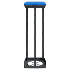 Soportes para bolsas de basura 2 uds PP negro y azul 120 L