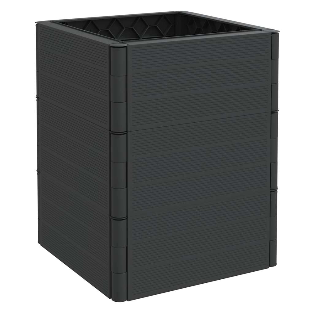 Jardinera PP gris antracita