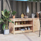 MEPPEL Outdoor solid pine wood kitchen cabinet 106x55x64 cm