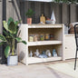 MEPPEL Outdoor solid pine wood kitchen cabinet 106x55x64 cm
