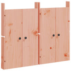 Puertas cocina exterior MEPPEL 2 uds madera maciza Douglas 50x9x82 cm