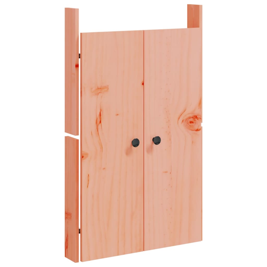 Puertas cocina exterior MEPPEL 2 uds madera maciza Douglas 50x9x82 cm