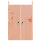 Puertas cocina exterior MEPPEL 2 uds madera maciza Douglas 50x9x82 cm