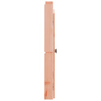 Puertas cocina exterior MEPPEL 2 uds madera maciza Douglas 50x9x82 cm