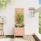 Jardinera 4 niveles madera maciza de pino blanca 80,5x79x36 cm