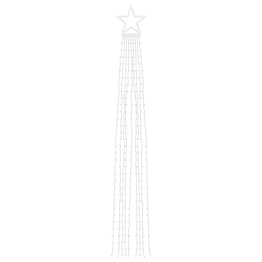 Luces para árbol de Navidad 320 LED azul 375 cm
