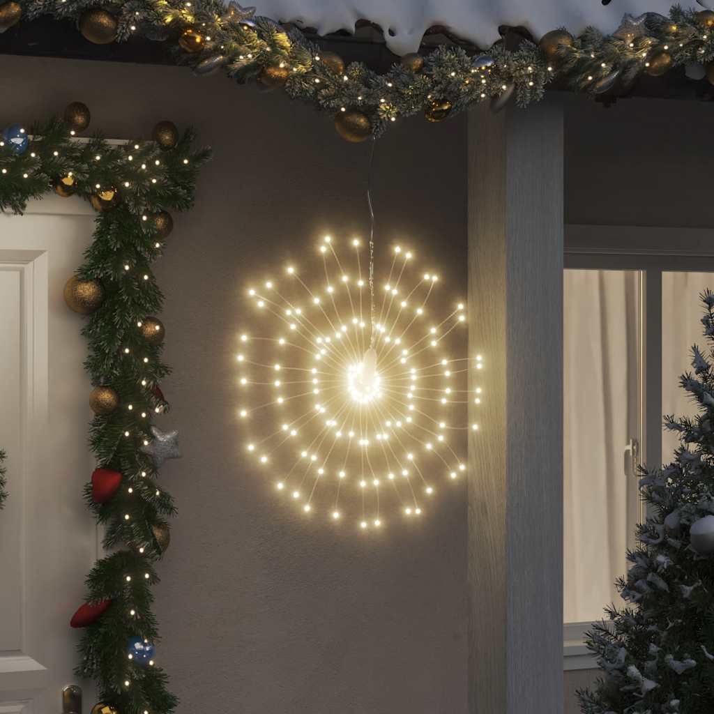 Lámpara de Navidad 10 LEDs amarillo 10 cm