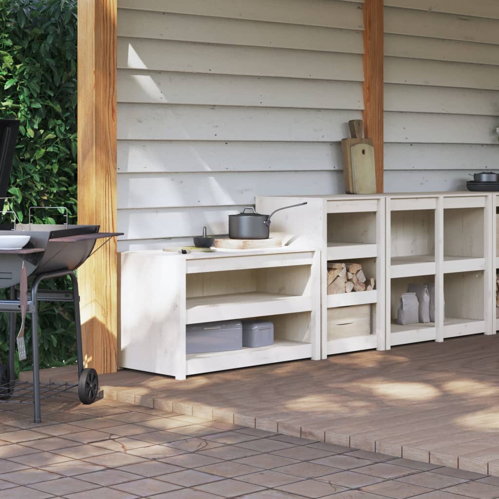 Armario de cocina de exterior MEPPEL madera maciza de pino