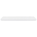 Colchones de espuma 2 uds 7 zonas dureza 20 ILD 100x200 cm