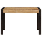 Mesa de comedor madera maciza de mango 120x60x76 cm