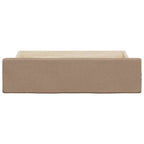 Cajones cama 2 uds madera ingeniería cuero sintético capuchino