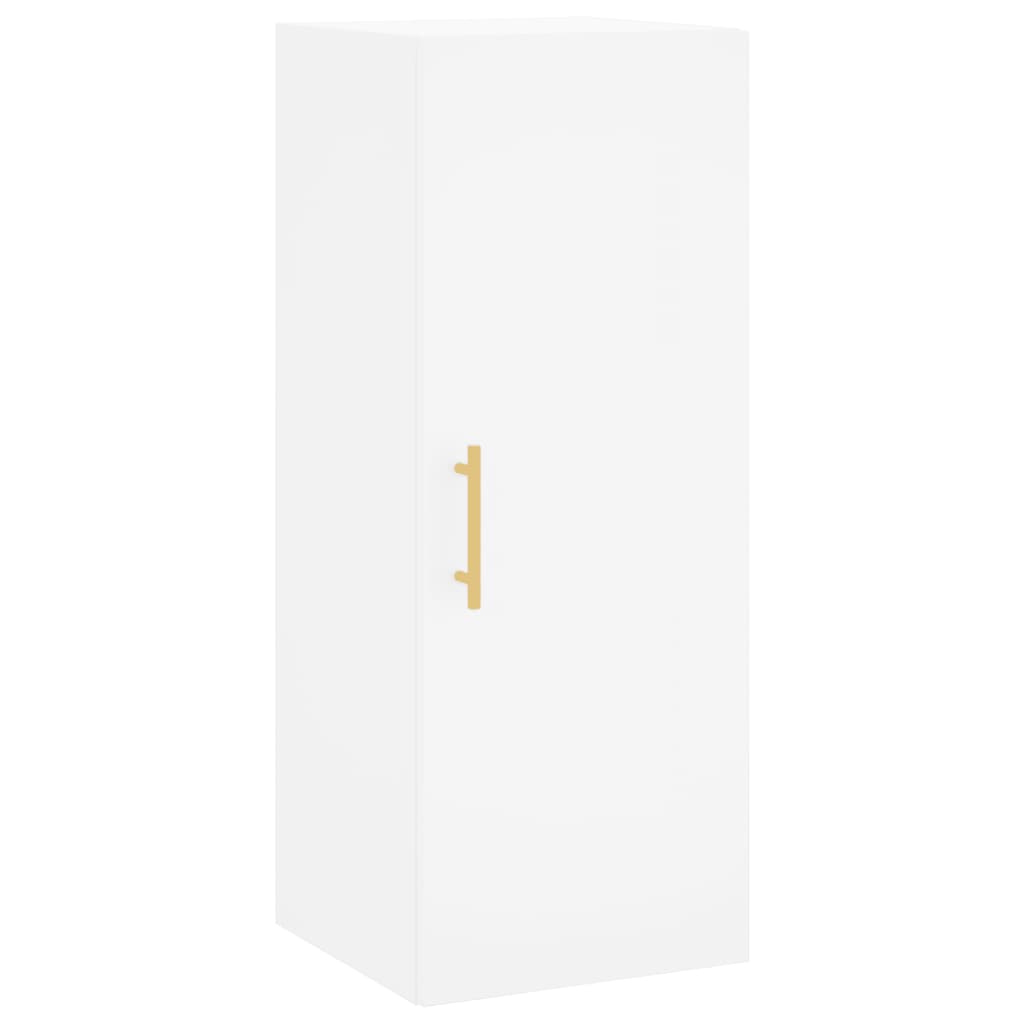 Armario de pared blanco 34,5x34x90 cm