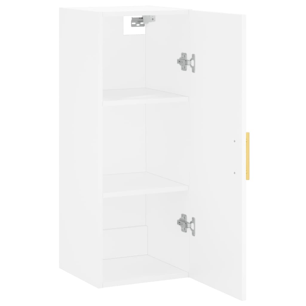 Armario de pared blanco 34,5x34x90 cm