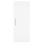 Armario de pared blanco 34,5x34x90 cm